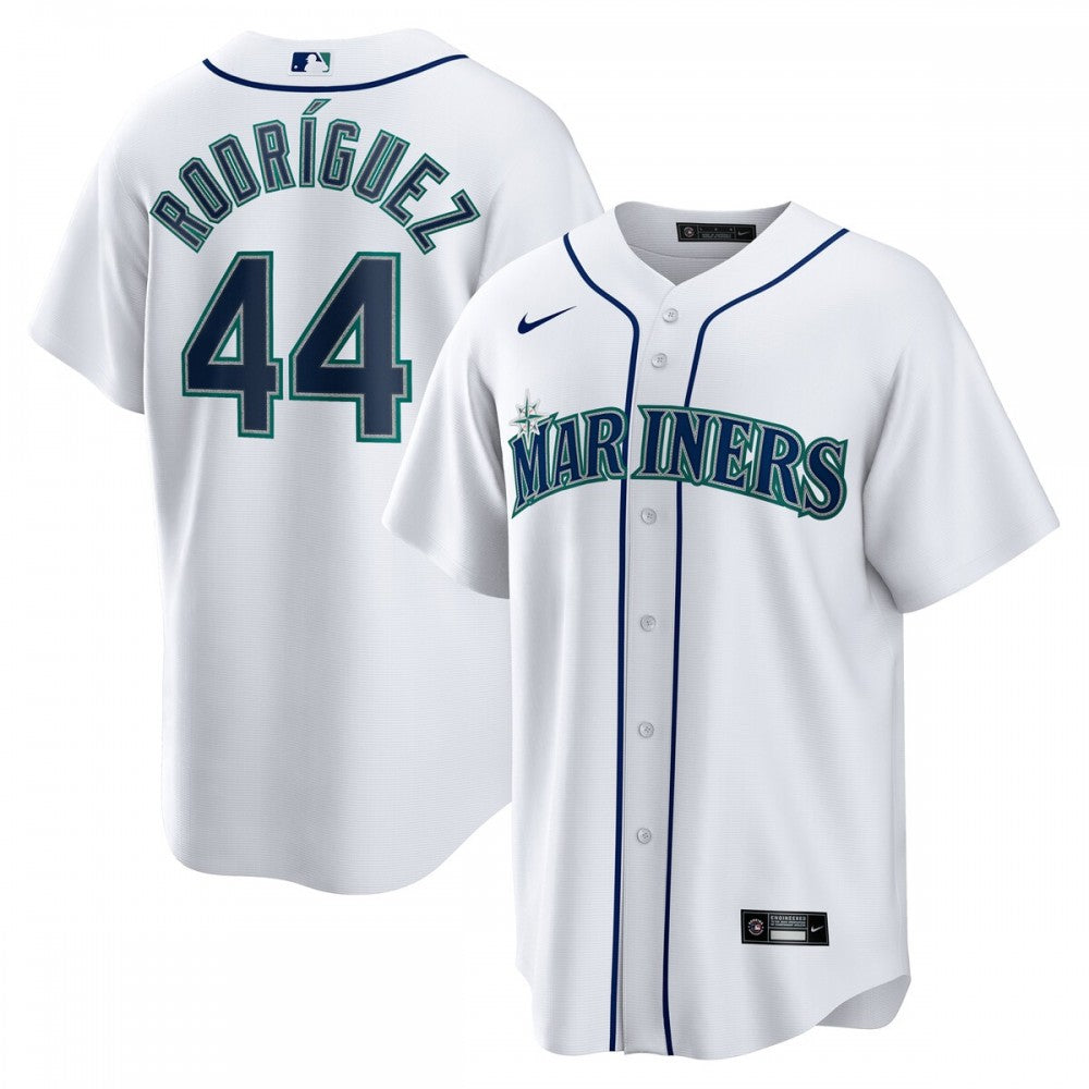 Julio Rodriguez Seattle Mariners Nike Home Replica Player MLB Jersey - White