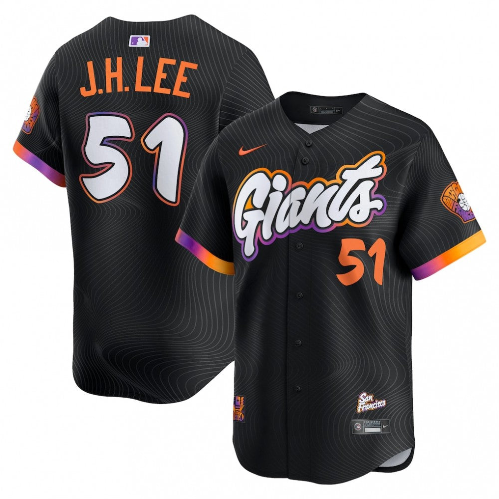 Jung Hoo Lee San Francisco Giants Nike 2025 City Connect Limited MLB Jersey - Black