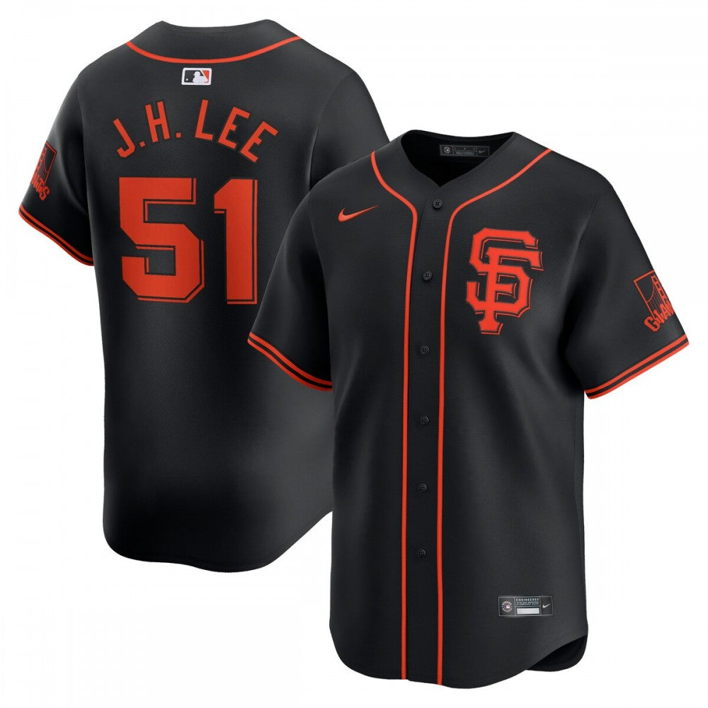 Jung Hoo Lee San Francisco Giants Nike Alternate Limited Player MLB Jersey - Black