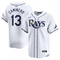 Junior Caminero Tampa Bay Rays Nike Home Limited Player MLB Jersey - White
