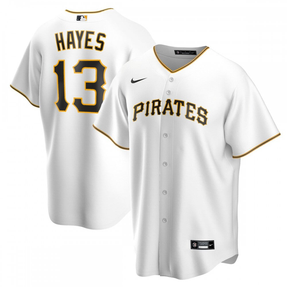 Ke'Bryan Hayes Pittsburgh Pirates Nike Home Replica MLB Jersey - White