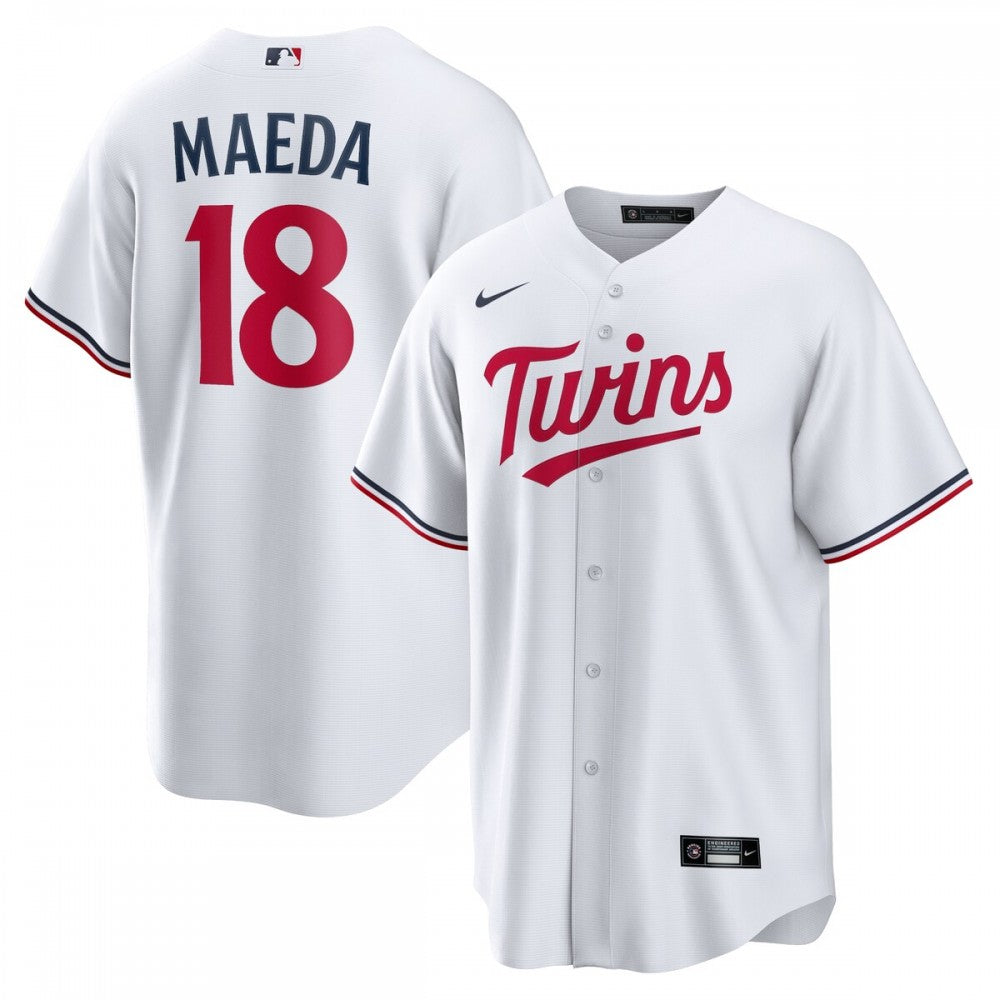 Kenta Maeda Minnesota Twins Nike Home Replica MLB Jersey - White