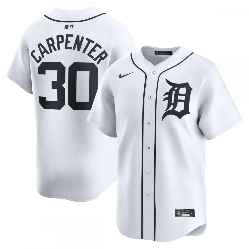Kerry Carpenter Detroit Tigers Nike Home Limited Player MLB Jersey - White
