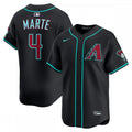 Ketel Marte Arizona Diamondbacks Nike Alternate Limited MLB Jersey - Black