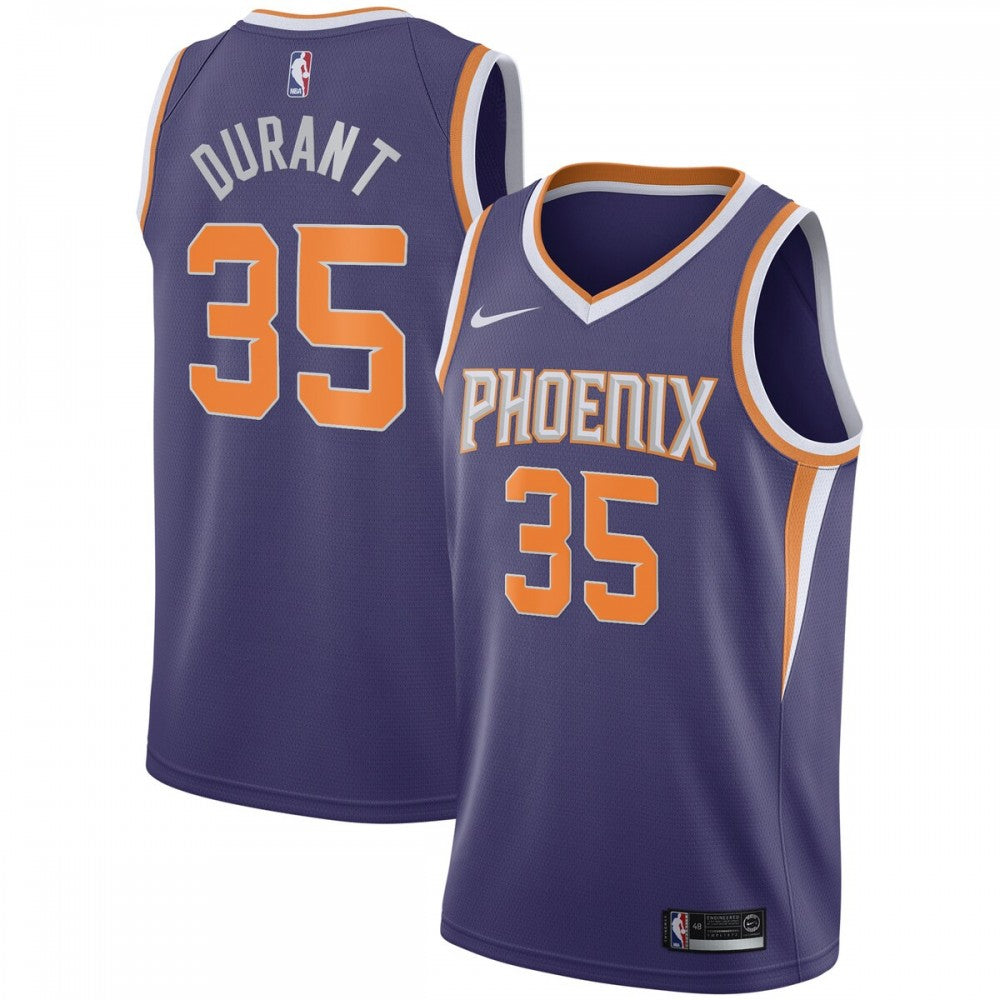 Kevin Durant Phoenix Suns Nike Swingman NBA Jersey - Icon Edition - Purple