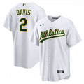 Khris Davis Oakland Athletics Nike Home Replica Player Name MLB Jersey - White