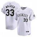 Larry Walker Colorado Rockies Nike Home Limited Player MLB Jersey - White