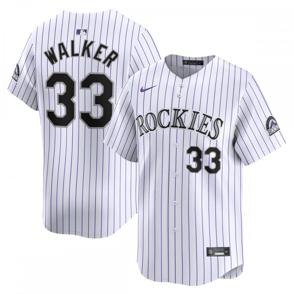 Larry Walker Colorado Rockies Nike Home Limited Player MLB Jersey - White