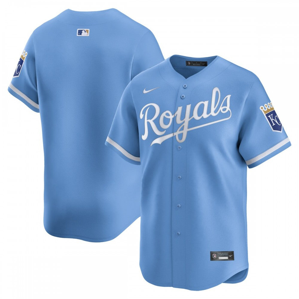 Kansas City Royals Nike  Alternate Limited MLB Jersey?C Light Blue