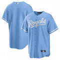 Kansas City Royals Nike Alternate Replica Team Logo MLB Jersey - Light Blue