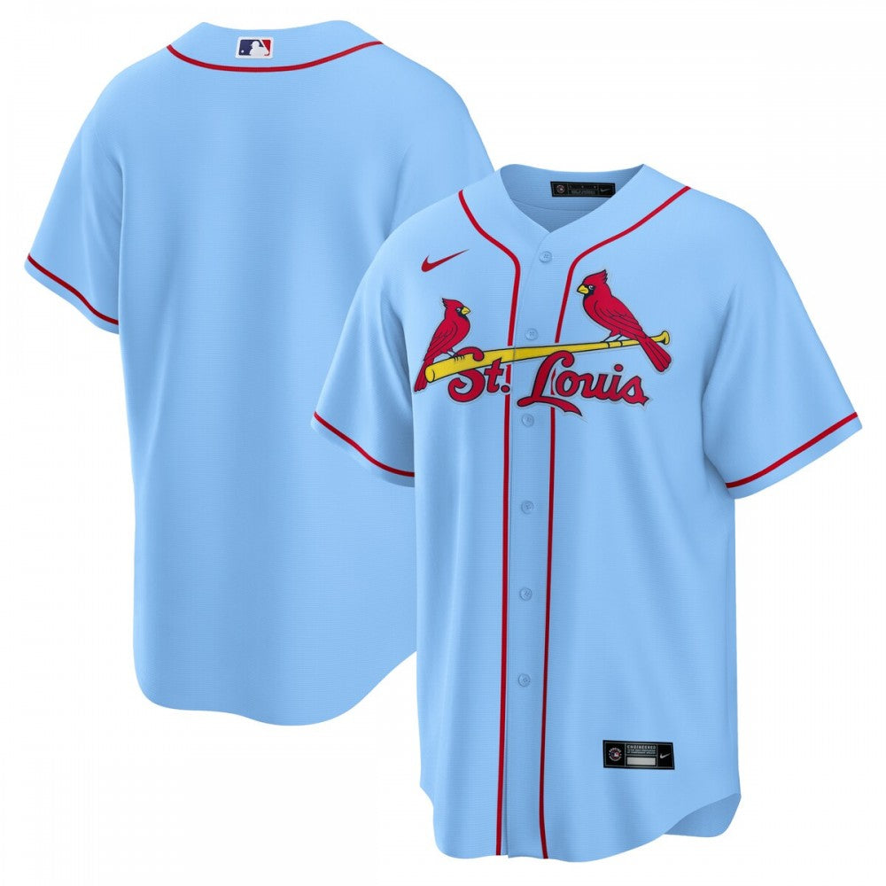 St. Louis Cardinals Nike Alternate Replica Team MLB Jersey - Light Blue