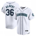Logan Gilbert Seattle Mariners Nike Home Limited Player MLB Jersey - White