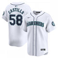 Luis Castillo Seattle Mariners Nike Home Limited Player MLB Jersey - White