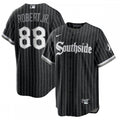 Luis Robert Chicago White Sox Nike City Connect Replica Player MLB Jersey - Black
