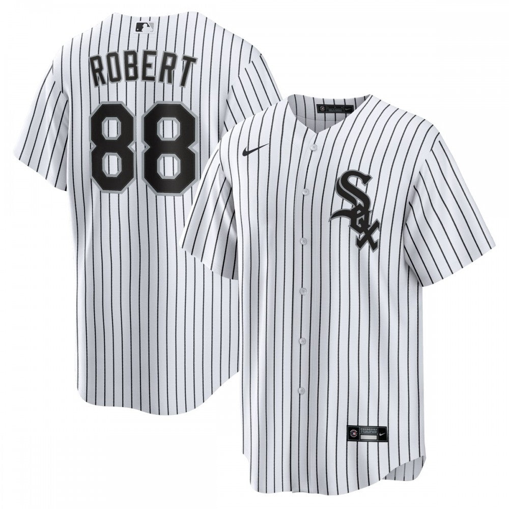 Luis Robert Chicago White Sox Nike Replica Player Name MLB Jersey - White