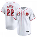 Luke Maile Cincinnati Reds Nike Home Limited Player MLB Jersey - White