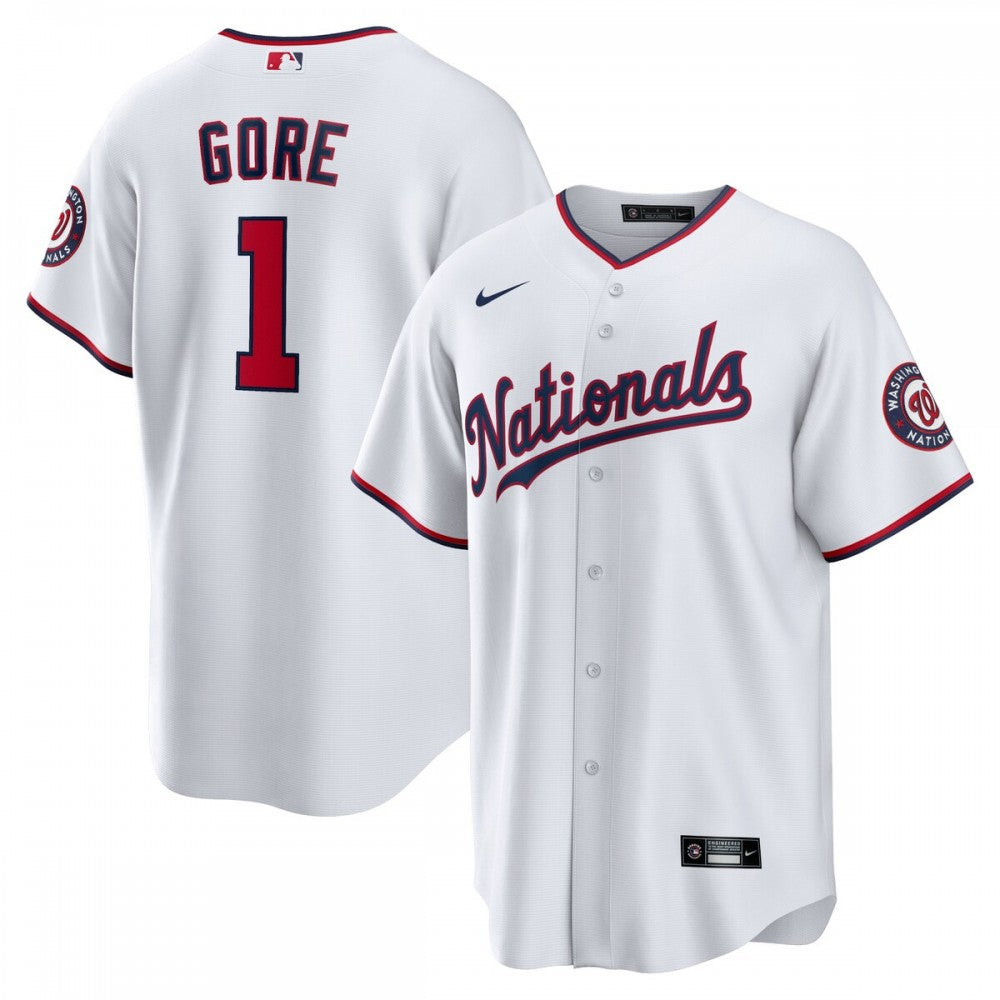 MacKenzie Gore Washington Nationals Nike Home Replica MLB Jersey - White