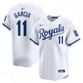 Maikel Garcia Kansas City Royals Nike Home Limited Player MLB Jersey - White