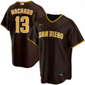 Manny Machado San Diego Padres Nike Alternate Replica Player MLB Jersey - Brown