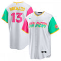 Manny Machado San Diego Padres Nike 2022 City Connect Replica Player MLB Jersey - White