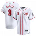 Matt McLain Cincinnati Reds Nike Home Limited Player MLB Jersey - White