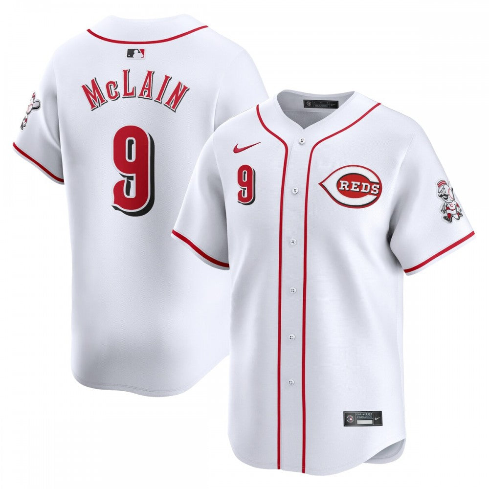 Matt McLain Cincinnati Reds Nike Home Limited Player MLB Jersey - White