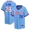 Matt Olson Atlanta Braves Nike 2026 City Connect Stadium MLB Jersey - Powder Blue