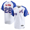 Matt Olson Atlanta Braves Nike City Connect Limited Player MLB Jersey - White