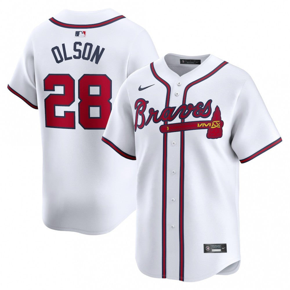 Matt Olson Atlanta Braves Nike Home Limited Player MLB Jersey - White