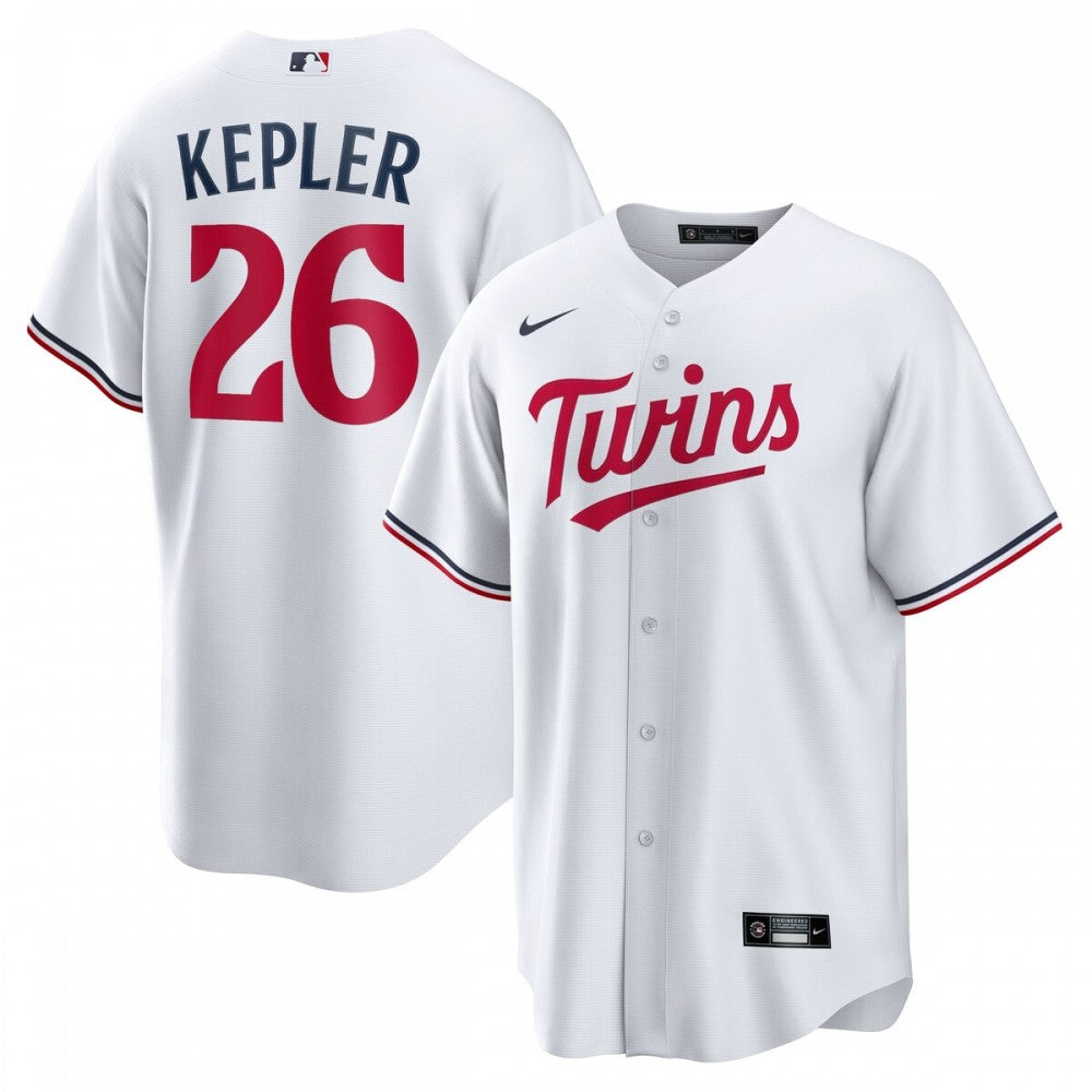 Max Kepler Minnesota Twins Nike Home Replica Player Logo MLB Jersey - White