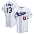 Max Muncy Los Angeles Dodgers Nike 2026 Gold Collection Stadium MLB Jersey - White