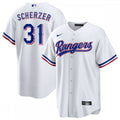 Max Scherzer Texas Rangers Nike Home Replica Player MLB Jersey - White
