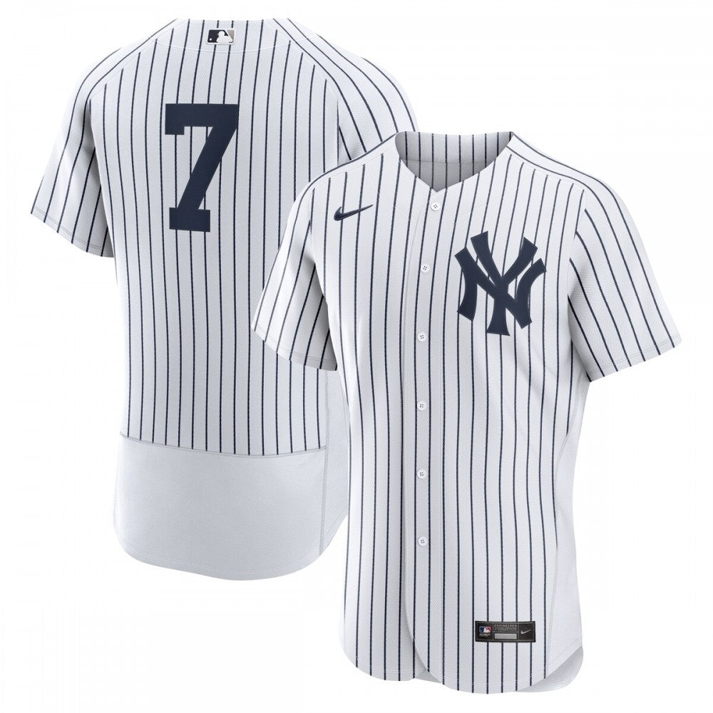 Mickey Mantle New York Yankees Nike Home Authentic Retired Player MLB Jersey - White