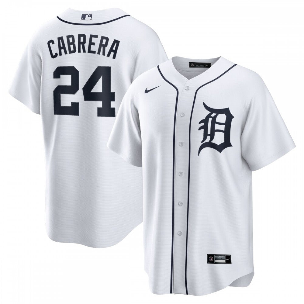 Miguel Cabrera Detroit Tigers Nike Home Replica Player Name MLB Jersey - White