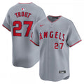 Mike Trout Los Angeles Angels Nike Away Limited Player MLB Jersey - Gray