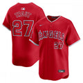 Mike Trout Los Angeles Angels Nike Alternate Limited Player MLB Jersey?C Red