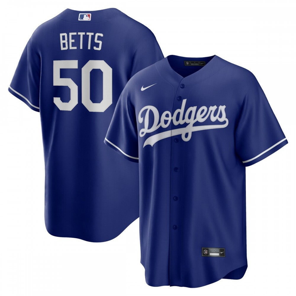 Mookie Betts Los Angeles Dodgers Nike Alternate Replica Player Name MLB Jersey - Royal