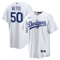 Mookie Betts Los Angeles Dodgers Nike Home Replica Player Name MLB Jersey - White