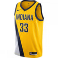 Myles Turner Indiana Pacers Nike Finished Swingman NBA Jersey Gold - Statement Edition