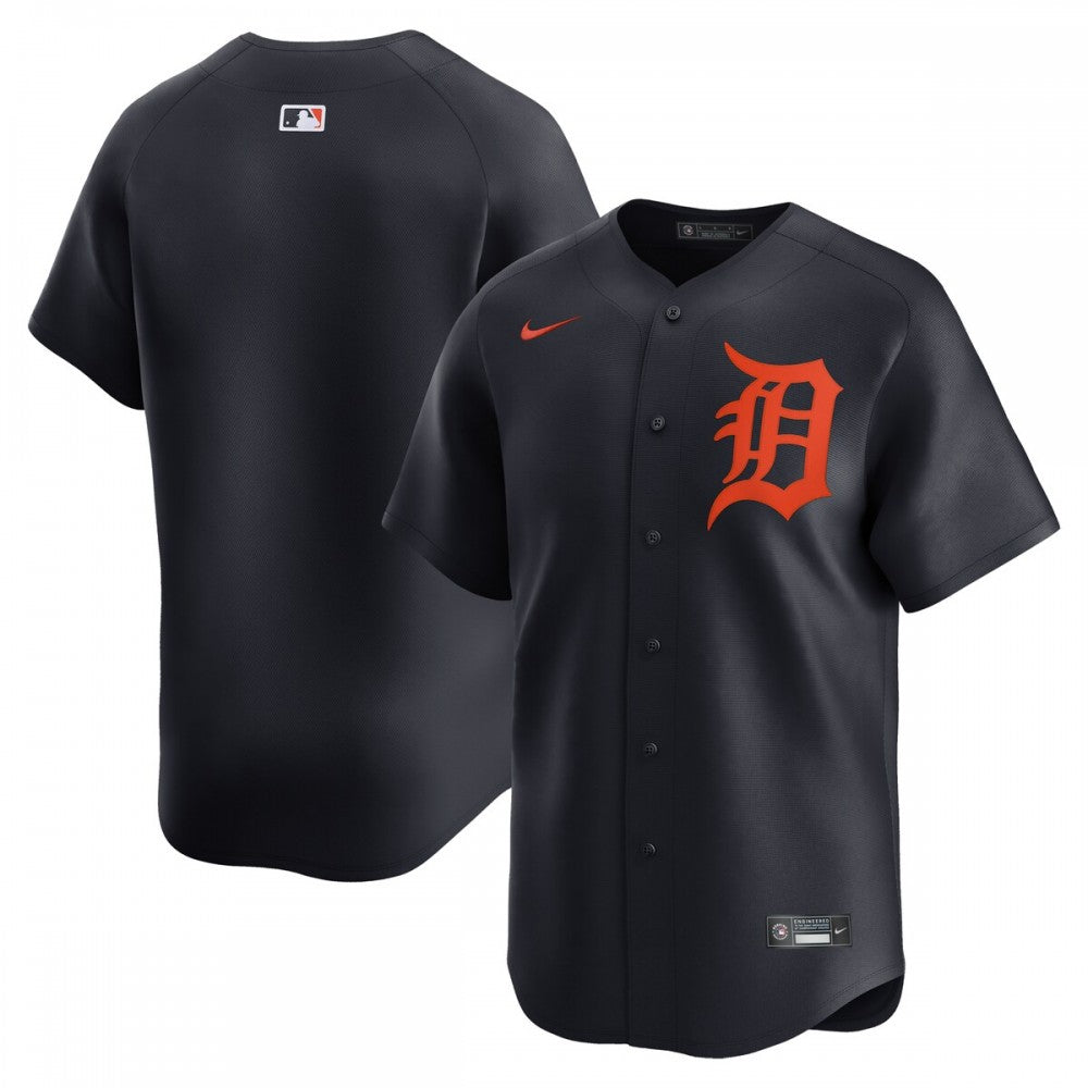 Detroit Tigers Nike  Alternate Limited MLB Jersey?C Navy