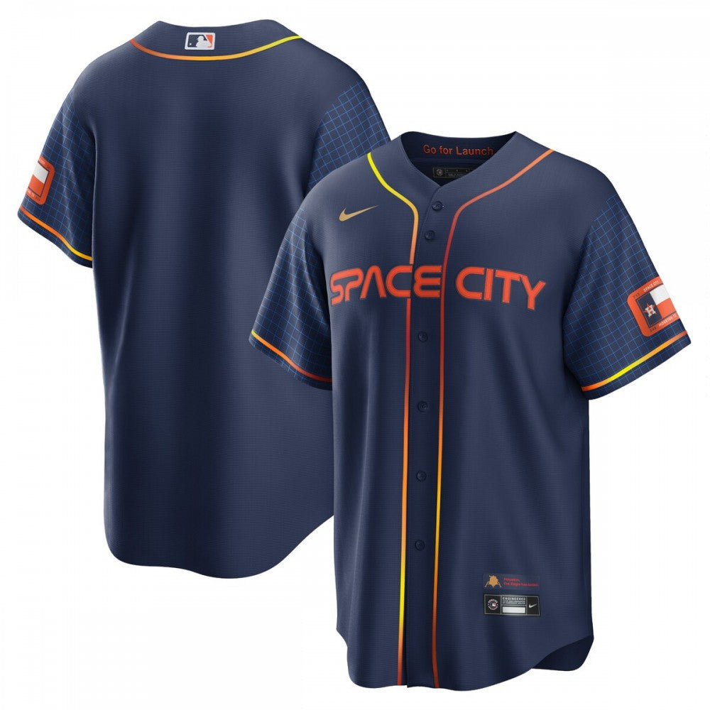 Houston Astros Nike 2022 City Connect Replica MLB Jersey - Navy
