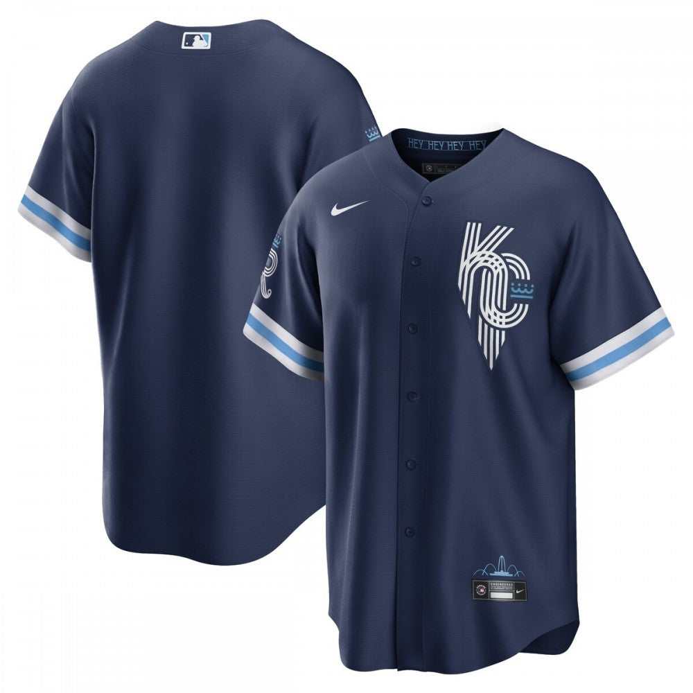 Kansas City Royals Nike 2022 City Connect Replica MLB Jersey - Navy