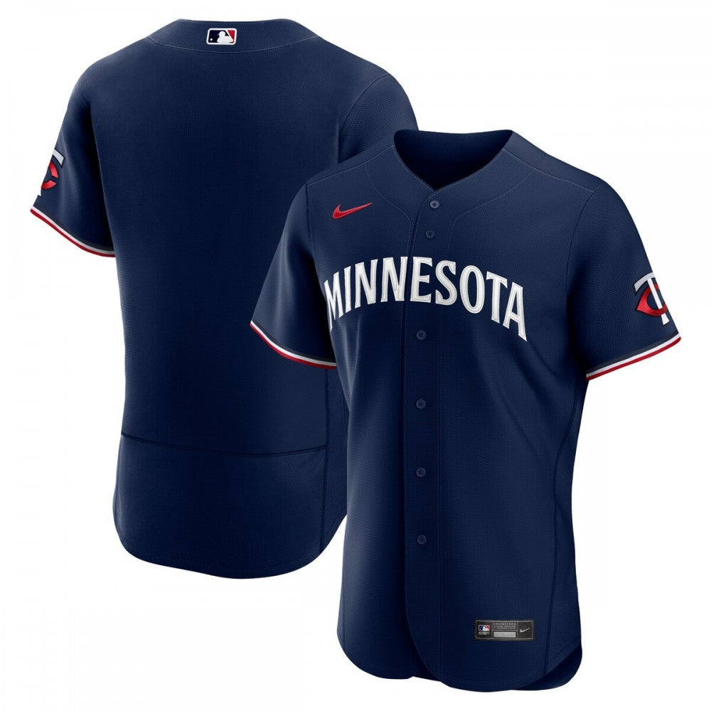 Minnesota Twins Nike Road Alternate 2023 Authentic Team MLB Jersey - Navy