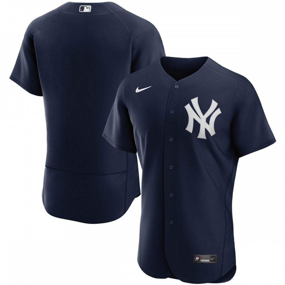 New York Yankees Nike Alternate Authentic Team MLB Jersey - Navy