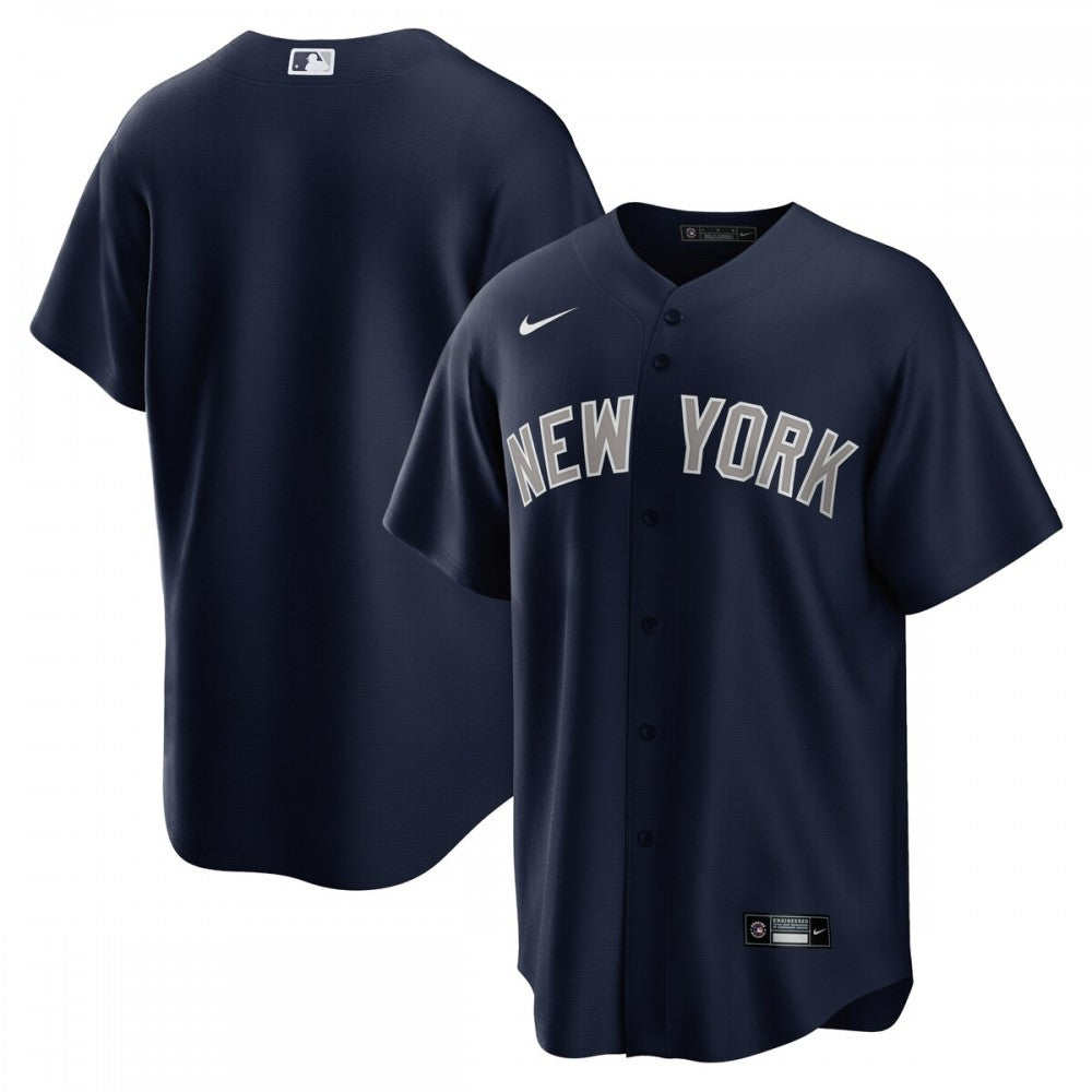 New York Yankees Nike Alternate Replica Team MLB Jersey - Navy