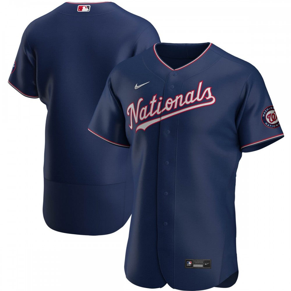 Washington Nationals Nike Alternate Authentic Team MLB Jersey - Navy