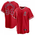 Noah Syndergaard Los Angeles Angels Nike Alternate Replica Player MLB Jersey - Red