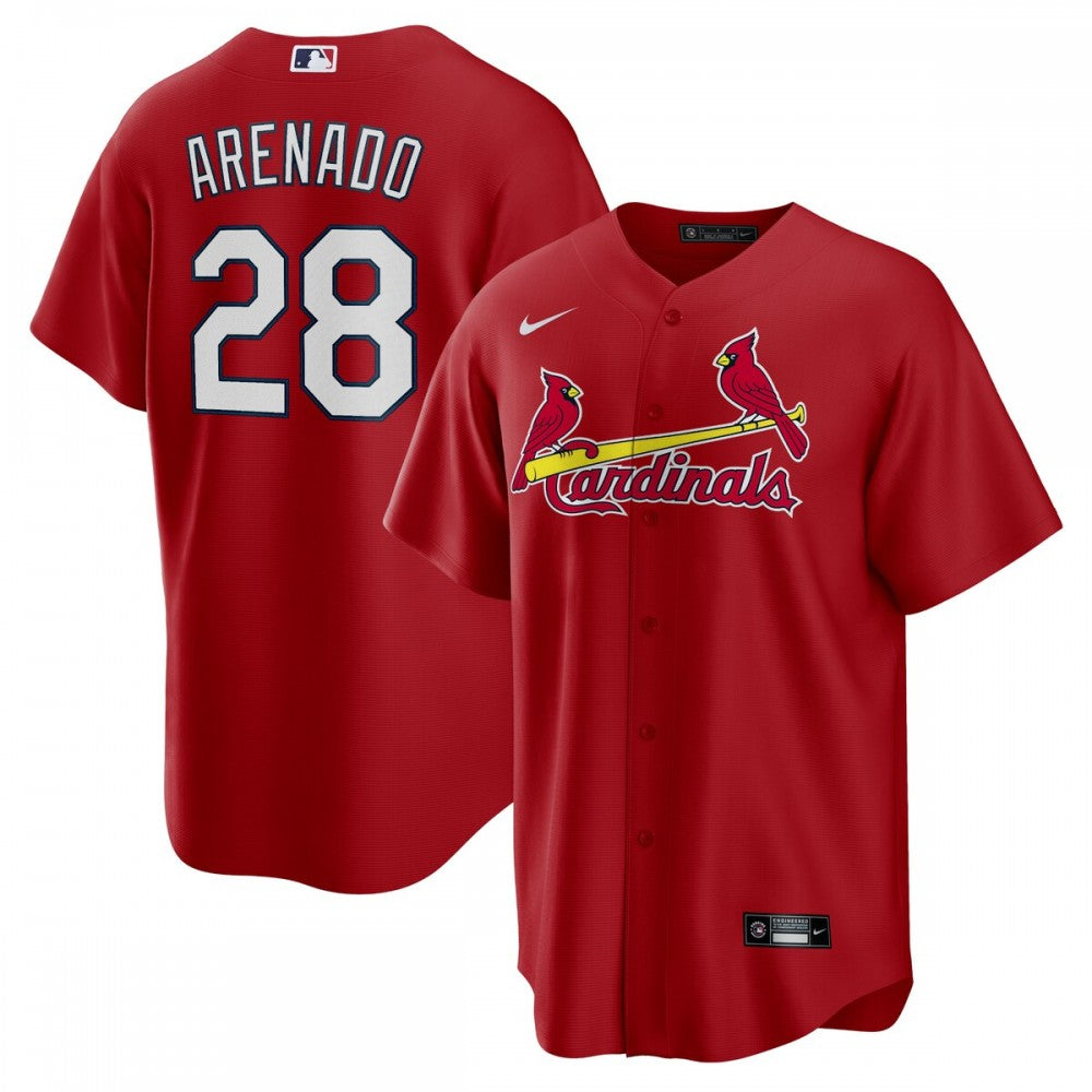Nolan Arenado St. Louis Cardinals Nike Alternate Official Replica Player MLB Jersey - Red