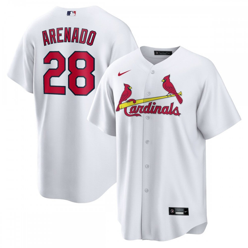 Nolan Arenado St. Louis Cardinals Nike Home Official Replica Player MLB Jersey - White