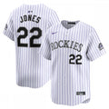 Nolan Jones Colorado Rockies Nike Home Limited Player MLB Jersey - White
